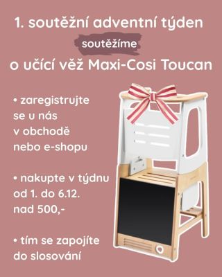 ✨ Adventní soutěže v Petit Bébé jsou tady! ✨ Každou neděli losujeme jednoho výherce – a začínáme rovnou něčím extra...